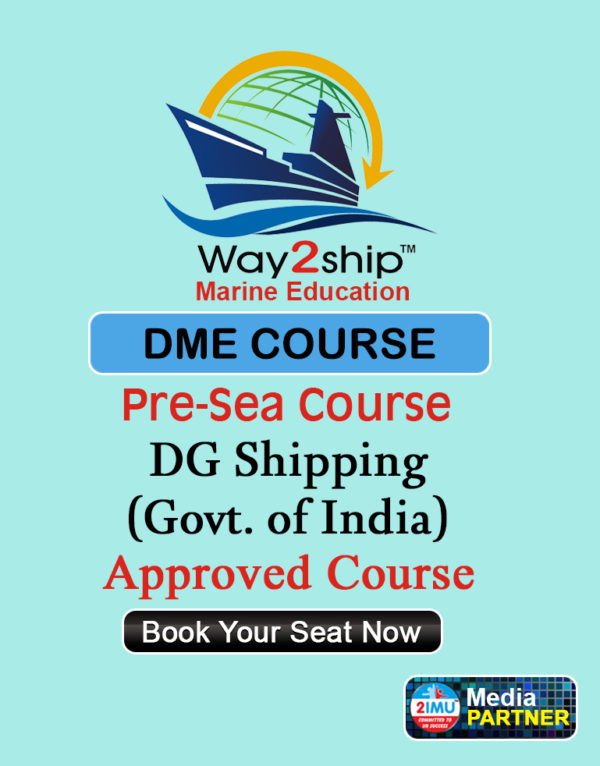 Diploma in Marine Engineering (DME Course) Admission